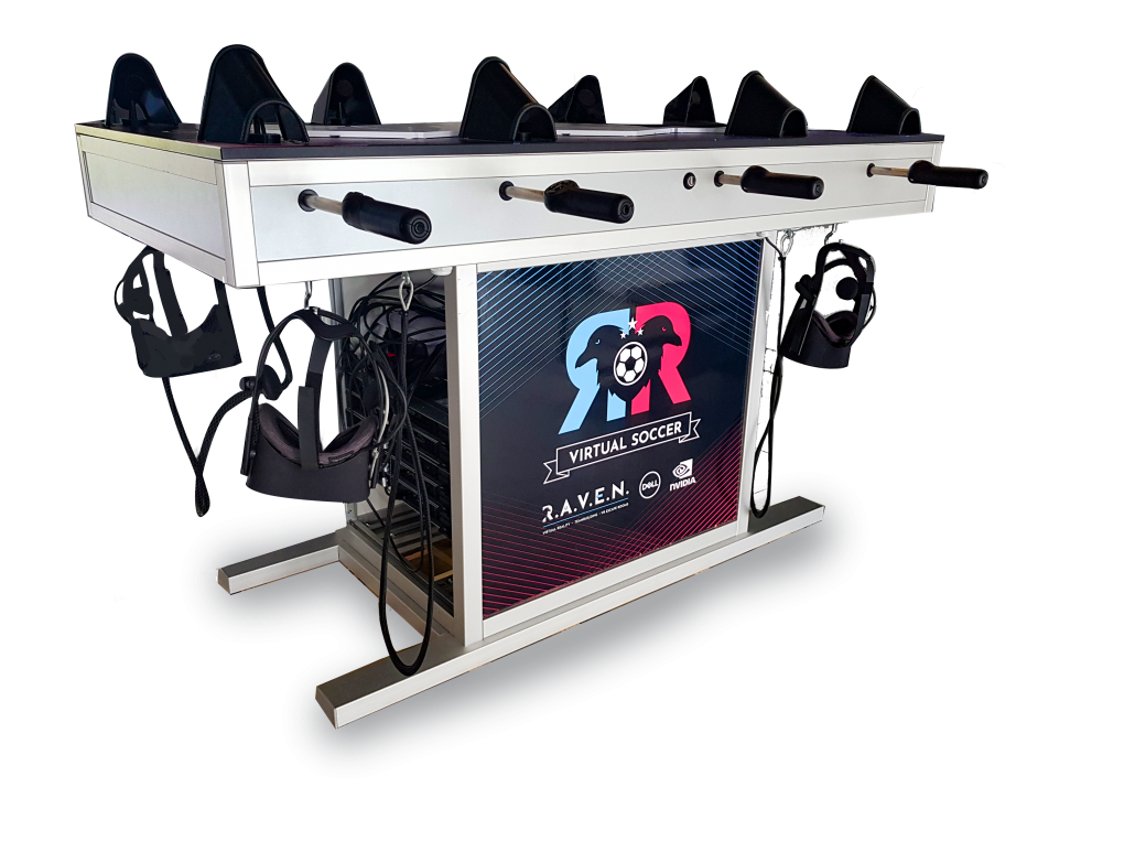 VR Soccer table PNG
